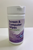 Screen & Computer Wipes Anti-Static x 100